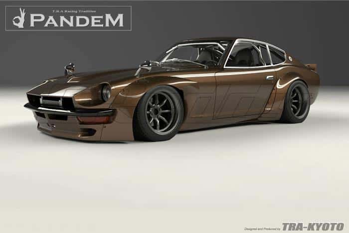 GReddy — GReddy Datsun 240Z (S30) Full Pandem Wide-Body Aero Kit - view 1