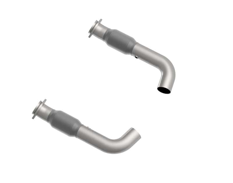 Kooks Headers — Kooks 2015 Ford Mustang GT 3in GREEN Cat Dual Conn. Pipes that go to OEM Out. SS
3" GREEN Connections
3in. Connection - view 4
