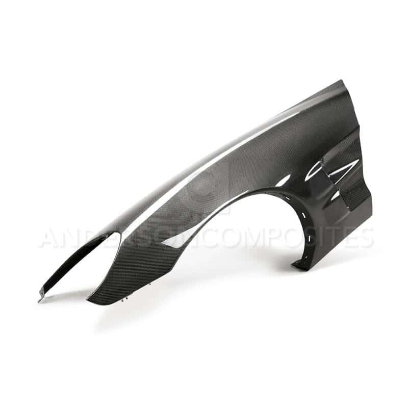 Anderson Composites — Anderson Composites 05-13 Chevrolet Corvette C6 ZR1 Carbon Fiber Fenders - view 3