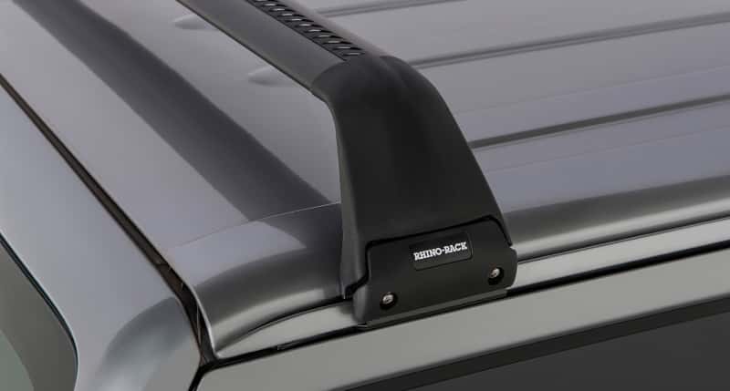 Rhino-Rack — Rhino-Rack 07-22 Jeep Wrangler JK/JL 2 Door Hard Top Vortex SG 2 Bar Roof Rack - Black
Roof Rack - view 4