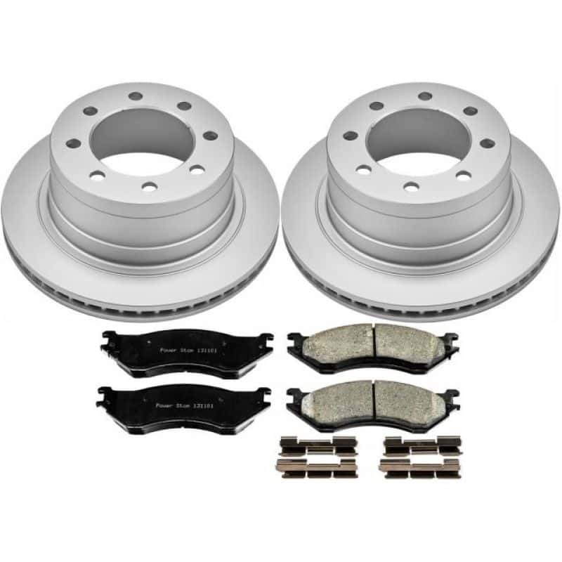 PowerStop — Power Stop 06-08 Dodge Ram 1500 Rear Z17 Evolution Geomet Coated Brake Kit - view 1