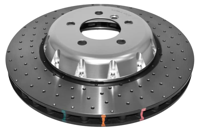 DBA — DBA 18-20 BMW M240i xDrive M Perf (w/370mm Front Rotor) Front 5000 Series Drilled Rotor w/Silver Hat
Brake Rotor
Brake Disc - view 4