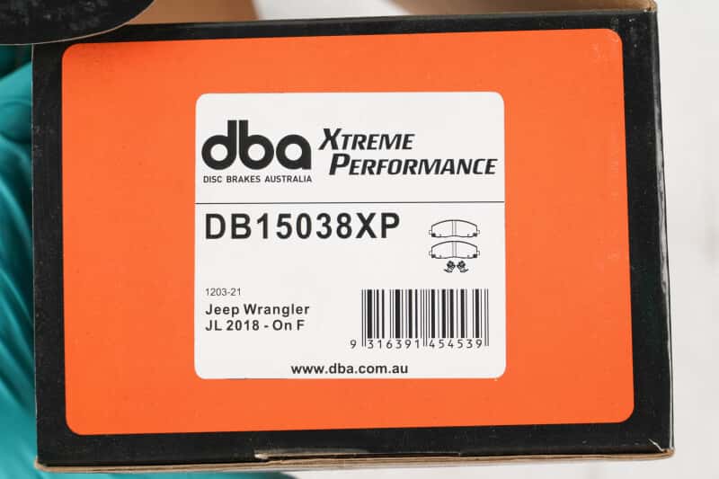 DBA — DBA 18-22 Jeep Wrangler JL Front XP Performance Brake Pads
Brake Pad - view 3