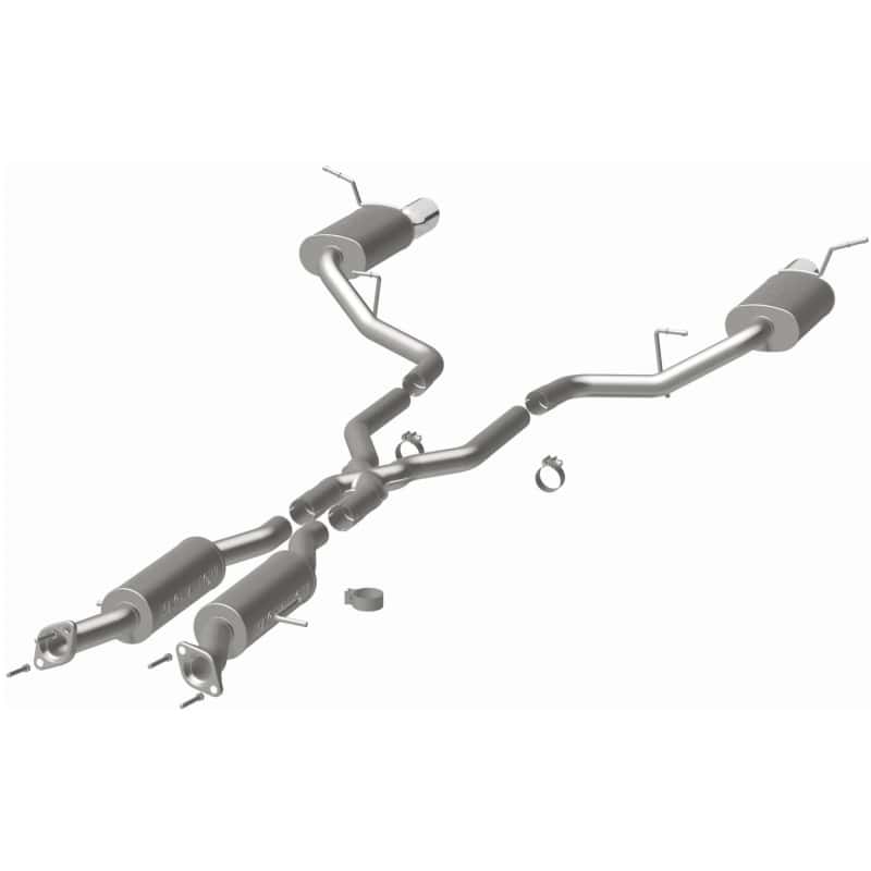 Magnaflow — MagnaFlow 11-12 Dodge Durango V8 5.7L Dual Split Rear Exit Stainless Cat Back Performance Exhaust
Cat-Back - view 4