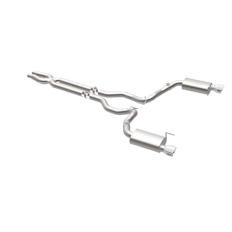 Magnaflow — MagnaFlow Cat Back, SS, 3in, Street, Dual Split Polished 4.5in Tips 2015 Ford Mustang GT V8 5.0L
Cat-Back - view 18