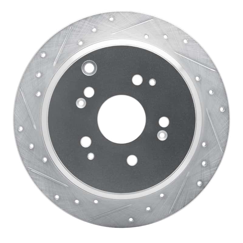 R1 Concepts — R1 02-04 Honda Odyssey Rear Left Drilled & Slotted Silver Brake Rotor
R1 Brake Rotor Drill - view 1