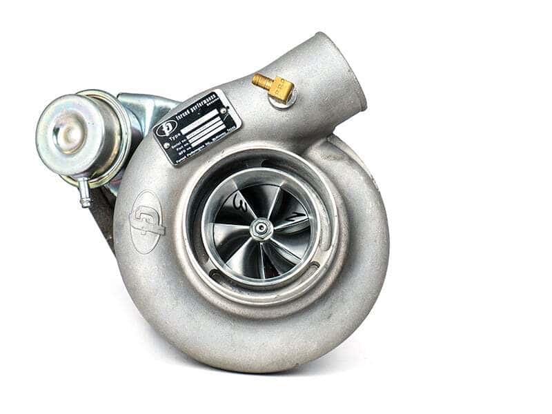 Forced Performance — Forced Performance DSM Flanged Vehicle Red UHF Turbo 84mm Black Turbine Hsg Internal WG (D/S Only) - view 2