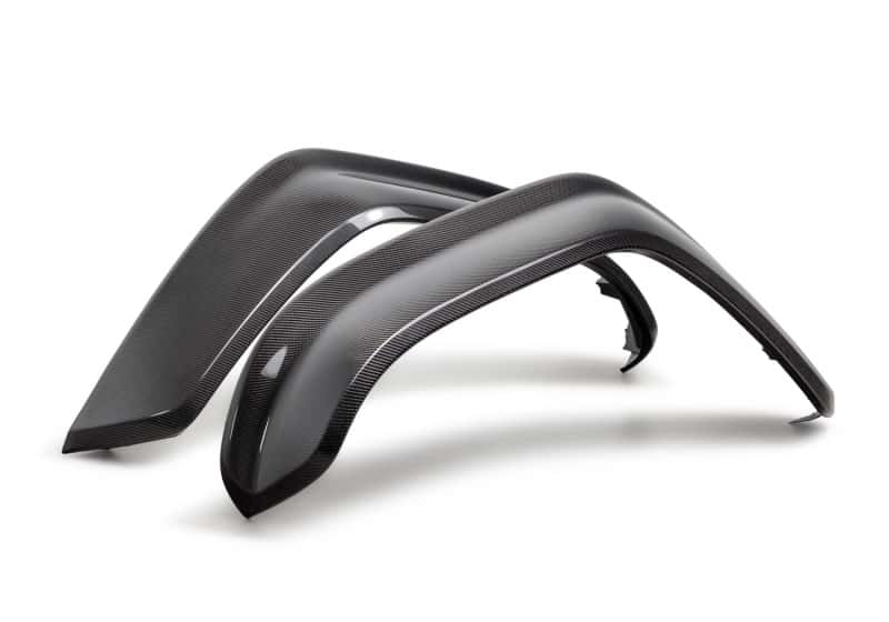 Ford Racing — Ford Racing 22-24 Ford Bronco Raptor Carbon Fiber Front Fender Flare Set - Gloss Finish
Fender Flare - view 1