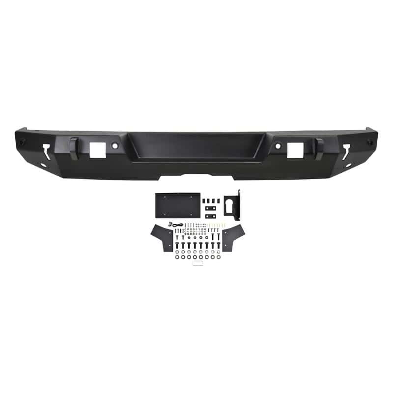 Westin — Westin 18-19 Jeep Wrangler JL WJ2 Rear Bumper w/ Sensors (Excl. Wrangler JK) - Textured Black
Bumper- Rear
Bumper-Rear - view 5