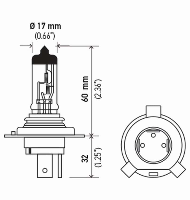 Hella — Hella Bulb Hs1 12V 35/35W Px43T T4625 (2)
HS1TB Halogen Bulb - view 6
