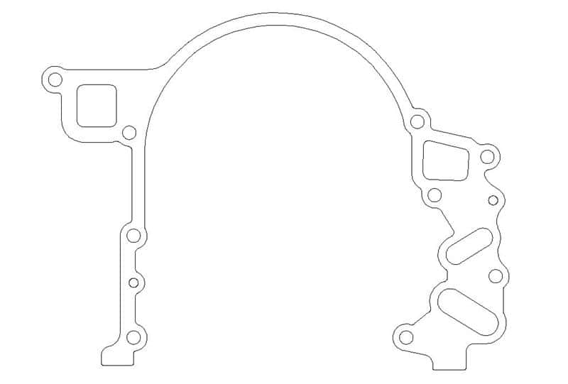 Cometic Gasket — Cometic Buick Big Block V8 .018in AFM Timing Cover Gasket
Timing Cover Gasket - view 1