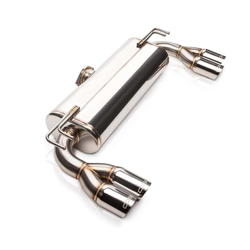 COBB — Cobb 08 Evo X 3inch Quad-Tip Catback Exhaust - view 1