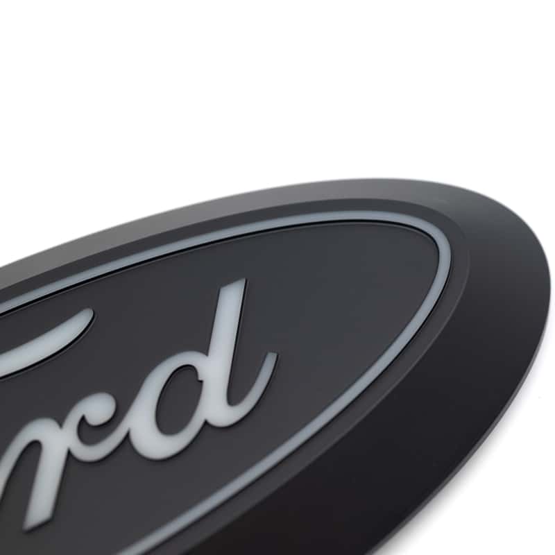 Putco — Putco 17-19 Ford SuperDuty Front Luminix Ford LED Emblem - w/ Camera CutOut
Emblem - view 2