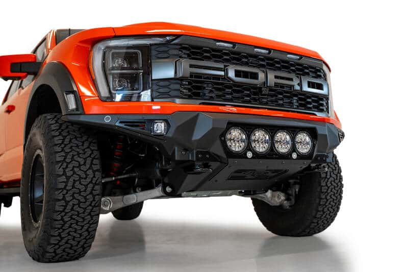 Addictive Desert Designs — Addictive Desert Designs 2021+ Ford Raptor Bomber Front Bumper w/ 4 Rigid 360 6in Light Mounts
Bumper- Front
Bumpers - view 3