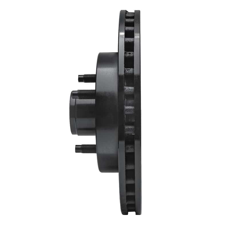 R1 Concepts — R1 87-93 Ford Mustang Front Left Drilled & Slotted Black Brake Rotor
R1 Brake Rotor Drill - view 3