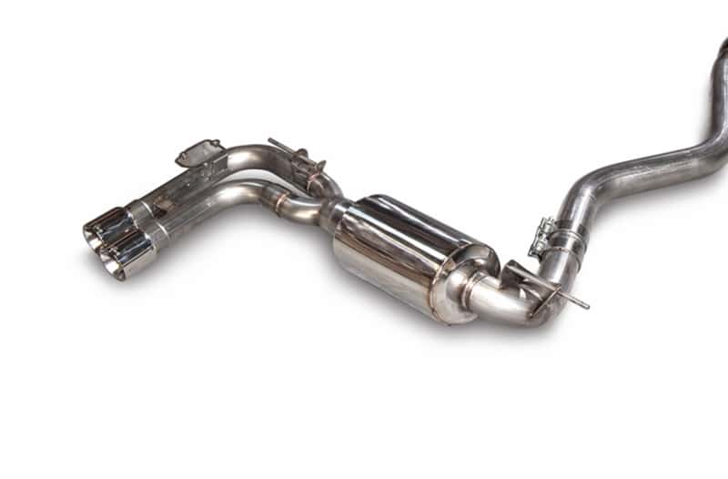 AWE Tuning — AWE Tuning BMW F3X 28i / 30i Touring Edition Axle-Back Exhaust Single Side - 80mm Silver Tips
Touring Exhaust - view 1