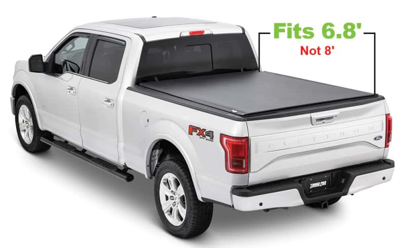 Tonno Pro — Tonno Pro 08-16 Ford F-250 Super Duty 6.8ft Fleetside Lo-Roll Tonneau Cover
Lo-Roll Bed Cover - view 5