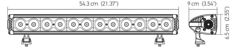 Hella — Hella Value Fit Design 12in LED Light Bar - Combo Beam
Light Bar - view 8