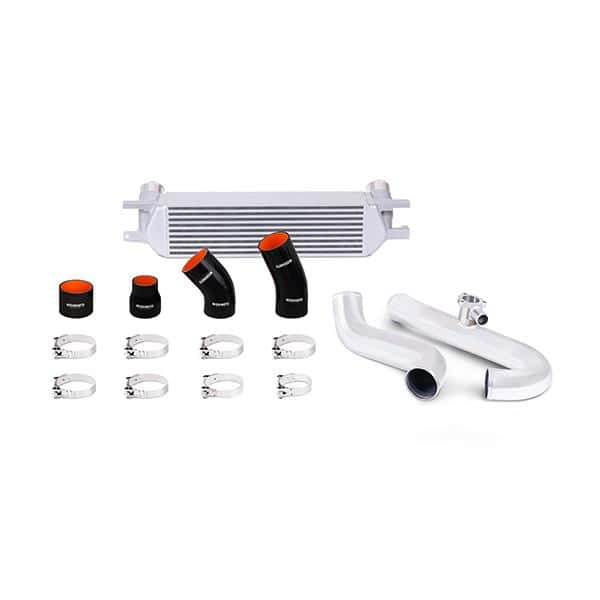 Mishimoto — Mishimoto 2015 Ford Mustang EcoBoost Performance Intercooler Kit - Silver Core Polished Pipes - view 3