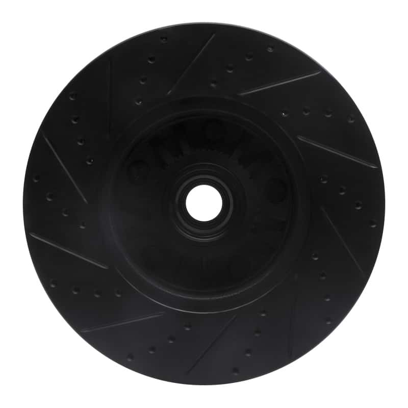 R1 Concepts — R1 04-06 Ford E-150 Front Right Drilled & Slotted Black Brake Rotor
R1 Brake Rotor Drill - view 5