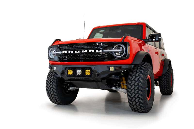 Addictive Desert Designs — Addictive Desert Designs 21-22 Ford Bronco Bomber Front Bumper (w/ 3 Baja Designs LP4 Mounts)
Bumper- Front
Bumpers - view 10