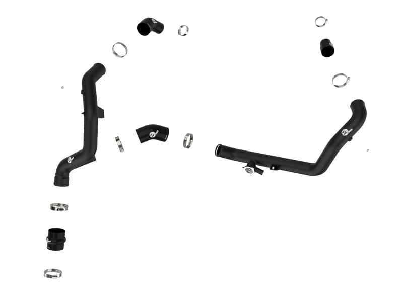 aFe — aFe Bladerunner 2-1/4 IN Aluminum Hot Charge Pipe Black 20-23 Ford Explorer/Explorer ST - Black
Hot Charge Pipe - view 2