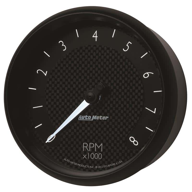 AutoMeter — Autometer GT Series 5in In Dash 8K RPM Tachometer
5" TACH, 8,000 RPM, - view 3
