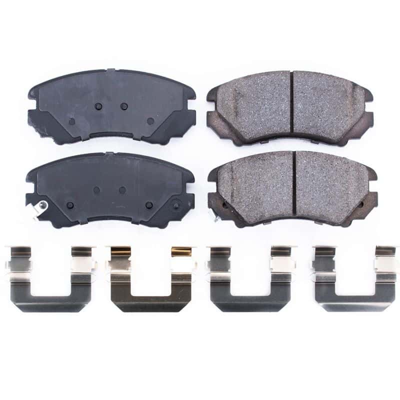 PowerStop — Power Stop 07-10 Hyundai Elantra Front Z17 Evolution Ceramic Brake Pads w/Hardware
Z17 Brake Pads - view 1
