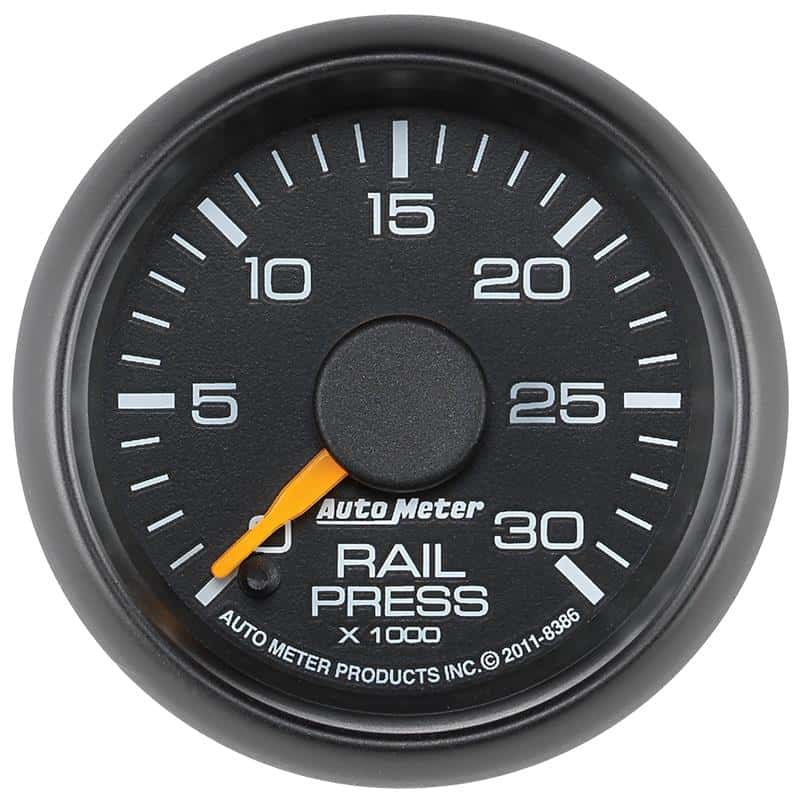 AutoMeter — Autometer Factory Match 52.4mm Digital Stepper Motor 0-30,000 PSI Diesel Fuel Rail Pressure Gauge
2" RAIL PRESS, 0-30K - view 2