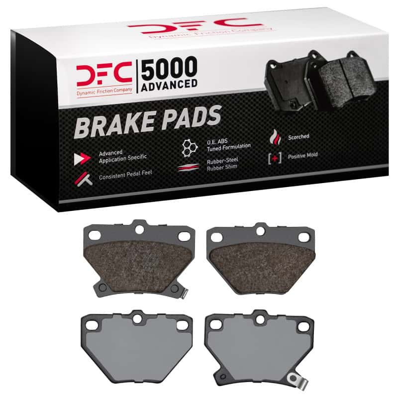DFC — DFC 00-08 Pontiac Vibe Rear 5000 Advanced Ceramic Brake Pads
DFC Brake Pad Set - view 1