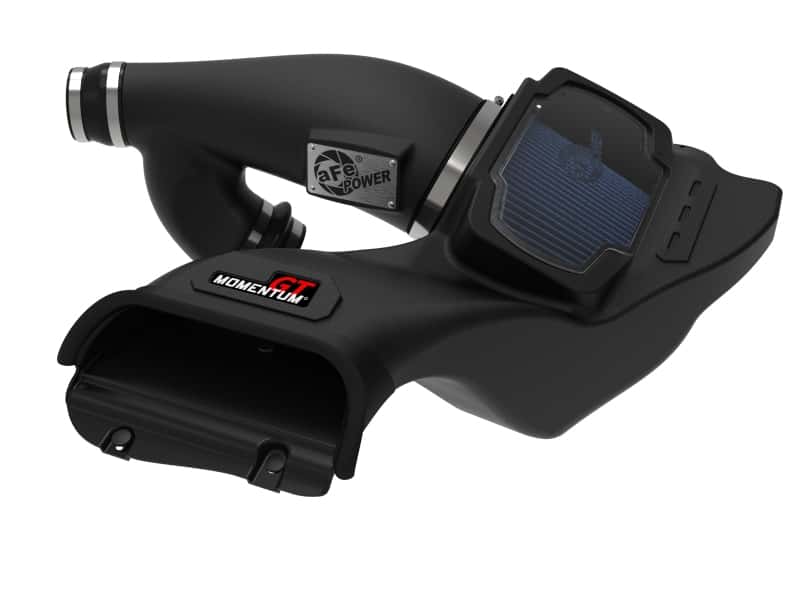 aFe — aFe Momentum GT Pro 5R Cold Air Intake System 2021-2022 Ford F-150 V6-3.5L (tt) PowerBoost
Momentum GT Intake - view 1