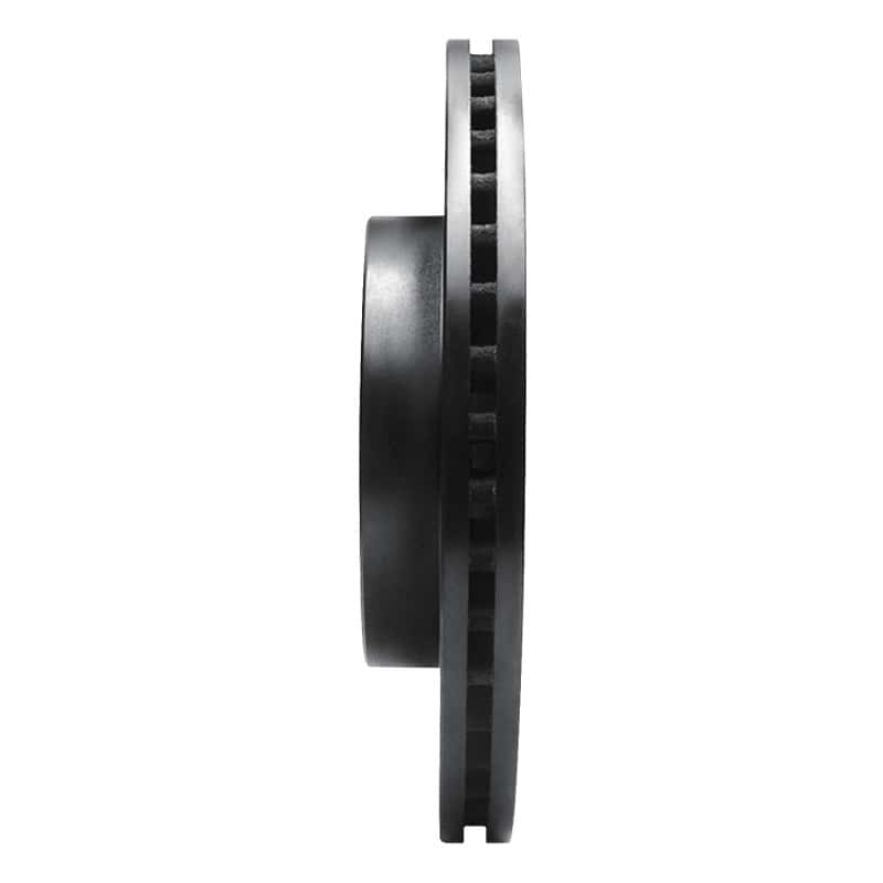 R1 Concepts — R1 99-04 Chrysler 300M Front Left Drilled & Slotted Black Brake Rotor
R1 Brake Rotor Drill - view 3