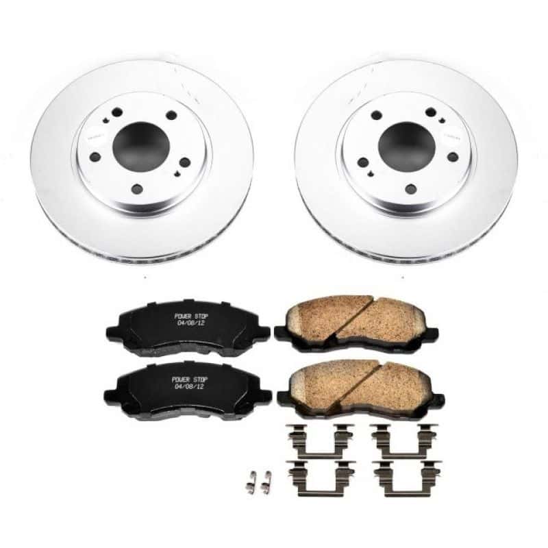 PowerStop — Power Stop 01-05 Chrysler Sebring Front Z17 Evolution Geomet Coated Brake Kit - view 1