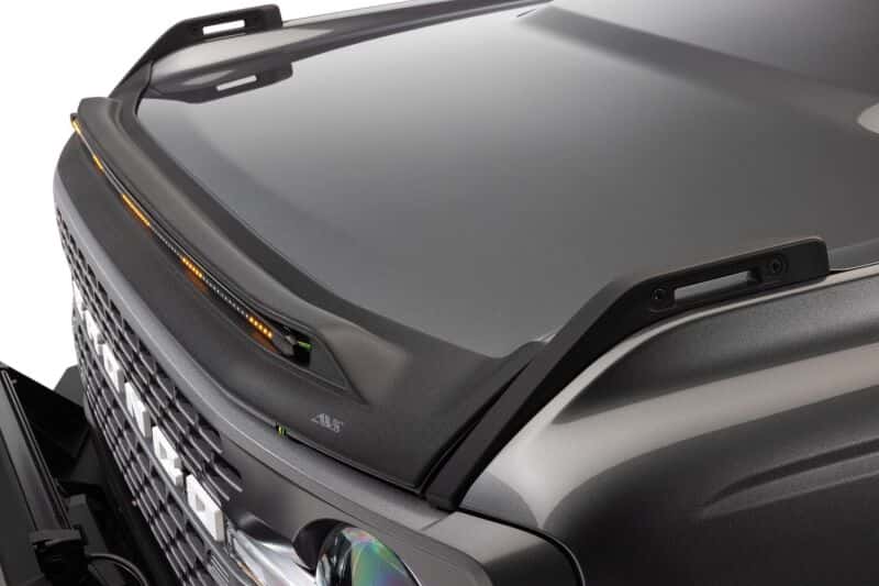 Husky Liners — Husky Liners 21-24 Ford Bronco 2/4dr (Excl. Raptor) Aeroskin Lightshield PRO - Blk
Lighted Hood Shield
Hood Shields - view 2