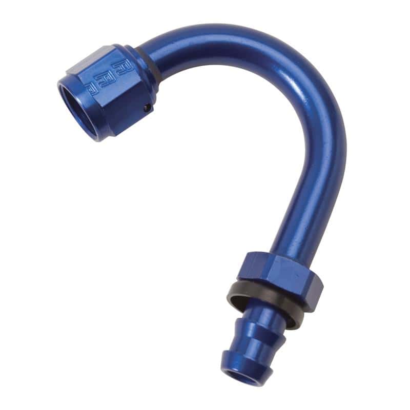 Russell — Russell Performance -6 AN Twist-Lok 150 Degree Hose End (1in Radius)
Hose Fitting - view 3