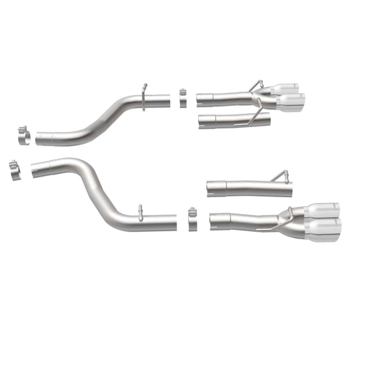 Magnaflow — MagnaFlow Axle-Back, SS, 2.5in, Quad Split Rear 3.5in Tip 2015 Dodge Challenger 3.6L V6
Axle-Back - view 17