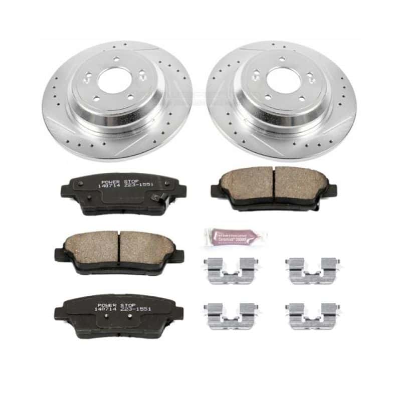 PowerStop — Power Stop 17-18 Genesis G80 Rear Z23 Evolution Sport Brake Kit - view 1