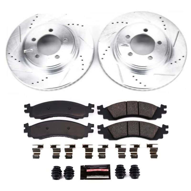 PowerStop — Power Stop 06-10 Ford Explorer Front Z23 Evolution Sport Brake Kit - view 1