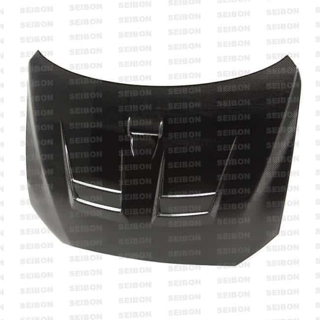 Seibon — Seibon 08-09 Mitsubishi Lancer (CYA4/5A) DV Style Carbon Fiber Hood - view 5