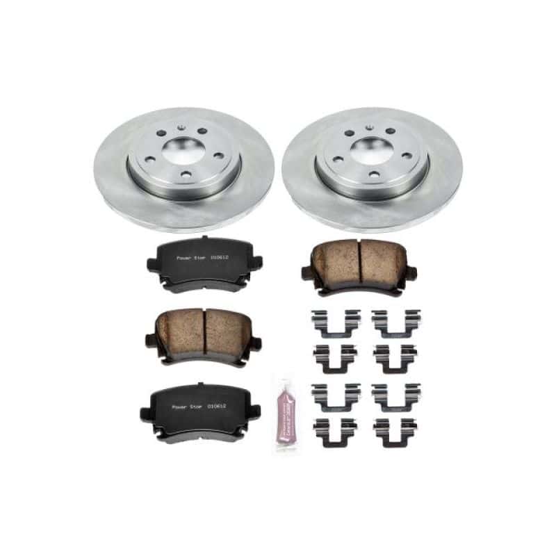 PowerStop — Power Stop 05-09 Audi A4 Rear Autospecialty Brake Kit - view 1