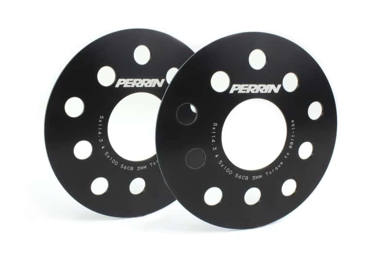 Perrin Performance — PERRIN Subaru/Toyota/Scion 3mm Wheel Spacers (Slip-On Style/No Studs) 5x114.3/5x100 56mm CB - Pair - view 1