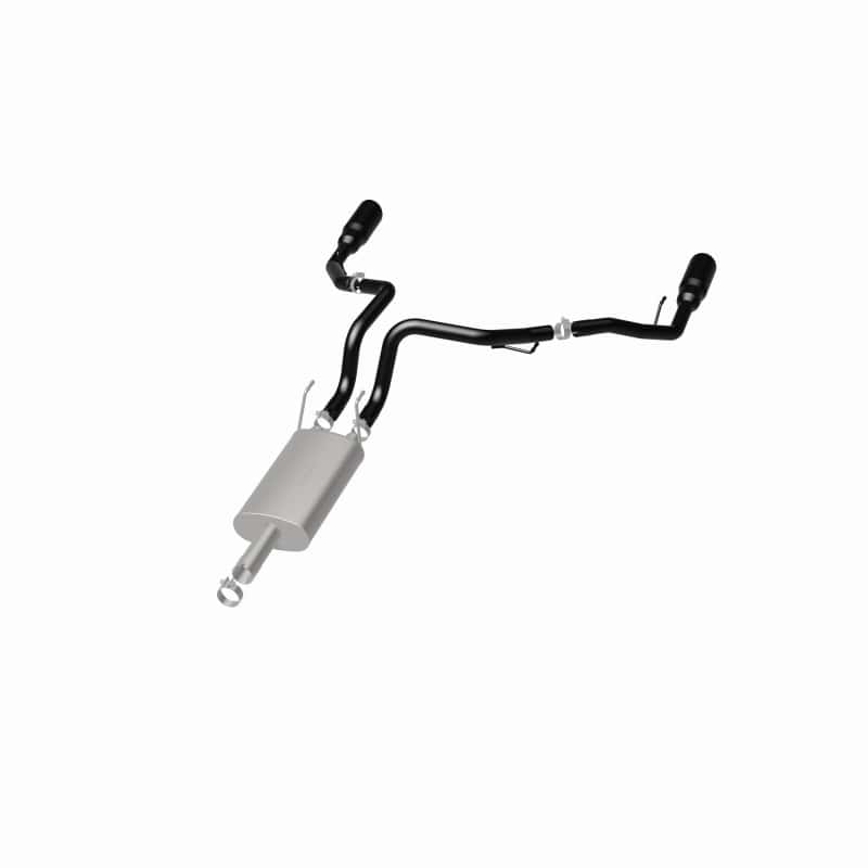 Magnaflow — Magnaflow 09-15 Dodge Ram 1500 V8 Dual Spilt Rear Exit Black Stainless C/B Perf Exhaust
Cat-Back - view 12