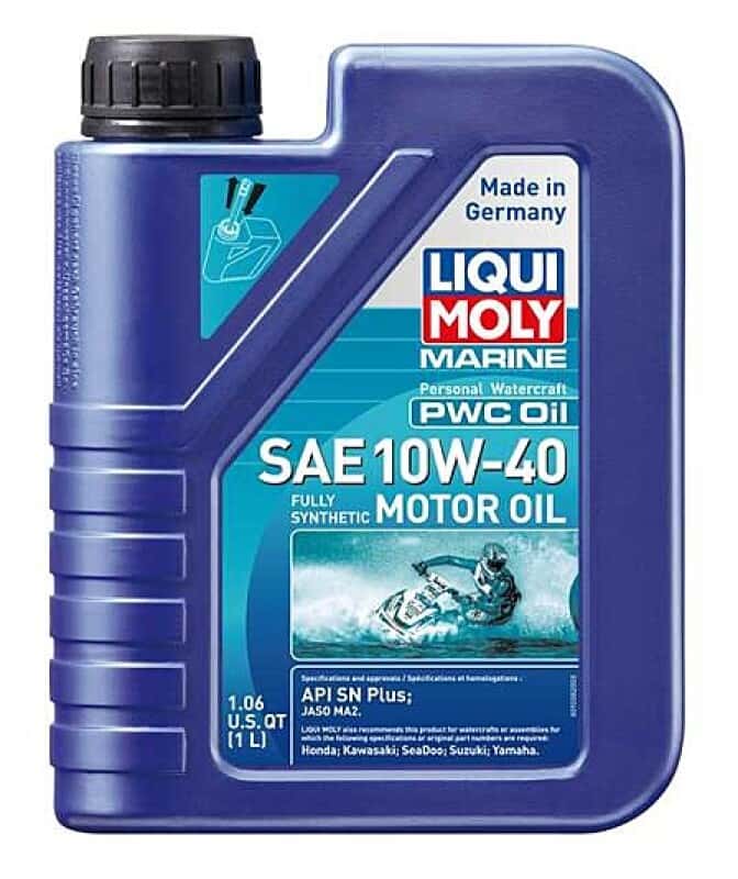 LIQUI MOLY — LIQUI MOLY 1L Marine PWC Motor Oil SAE 10W40 - view 2