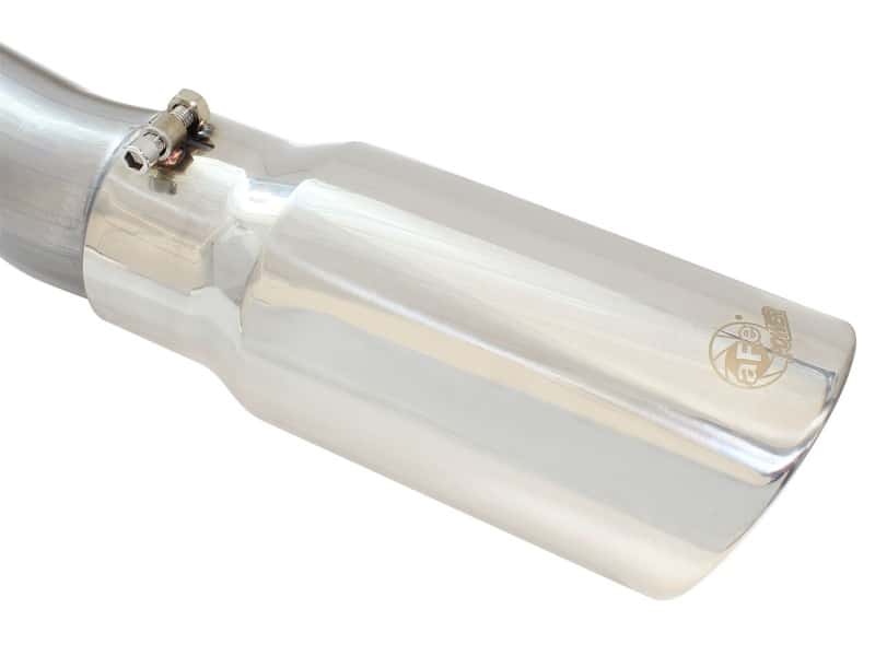 aFe — aFe MACHForce XP Exhaust 3in-3.5in SS Single Side Ext CB w/ Polish Tip 99-04 Ford F-250 V8 5.4L/6.8L
Cat-Back Exhaust - view 6