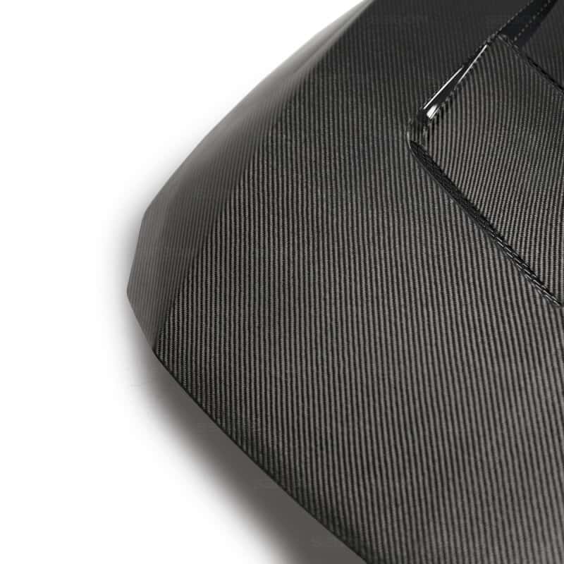 Seibon — Seibon 18-20 Honda Accord TS-Style Carbon Fiber Hood - view 4