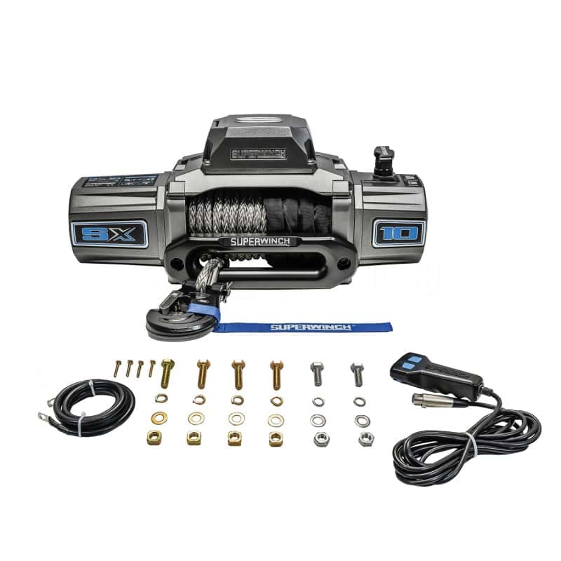 Superwinch — Superwinch 10000 LBS 12V DC 3/8in x 80ft Synthetic Rope SX 10000 Winch
Winch - view 6