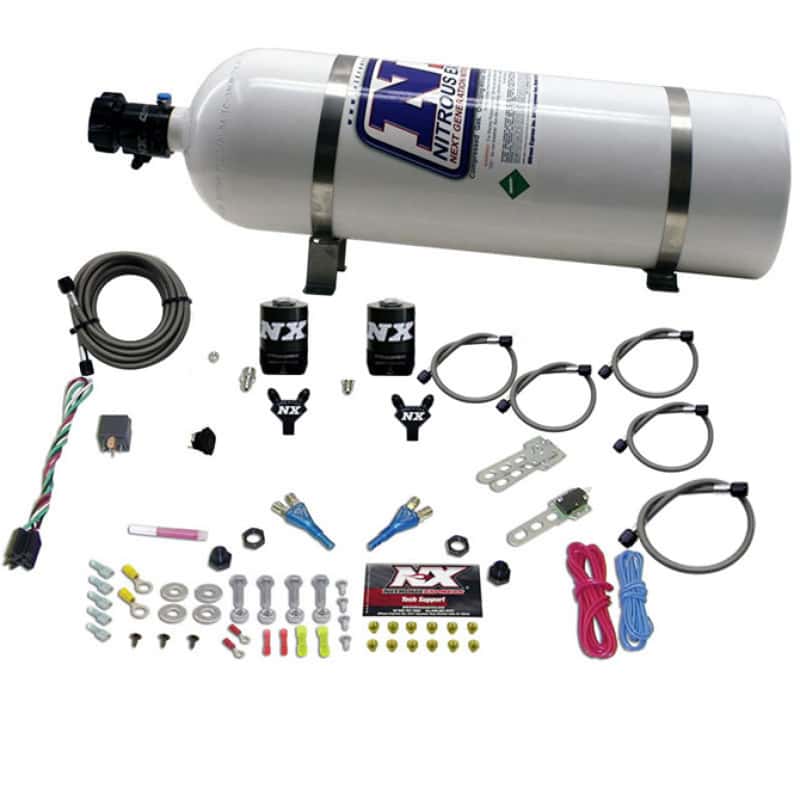 Nitrous Express — Nitrous Express BMW EFI All Dual Nozzle Nitrous Kit (50-300 HP) w/15lb Bottle
Injection System Kit
N2OSys - view 3