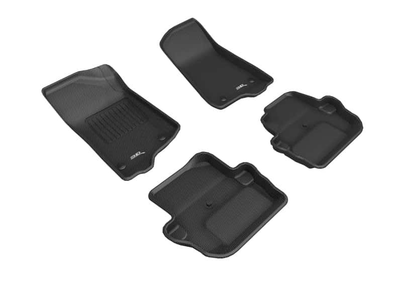 3D MAXpider — 3D MAXpider 18-24 Jeep Wrangler Sport (Jl) Kagu Black R1 R2
Floor Mat Set - view 1