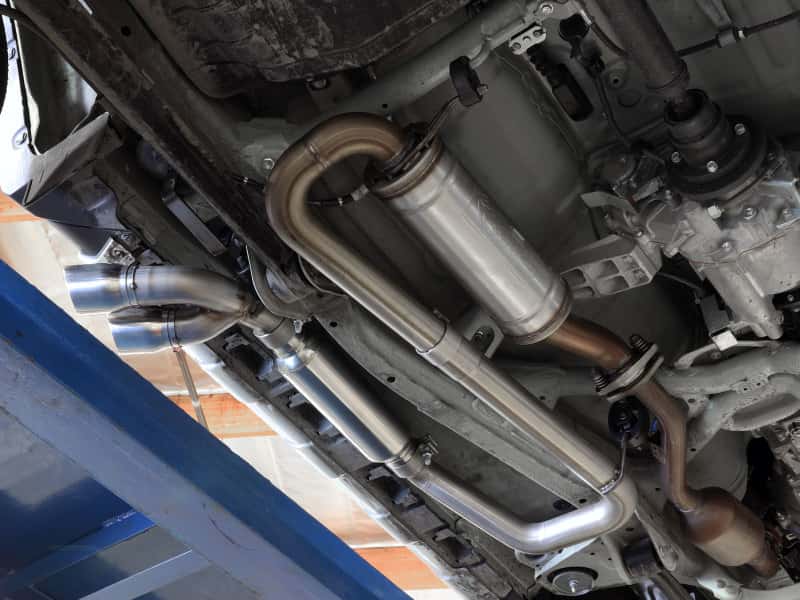 aFe — aFe 18-21 Suzuki Jimny Takeda 2-1/4in. 304 SS Cat-Back Exhaust w/ Blk Tip
Cat-Back Exhaust - view 5