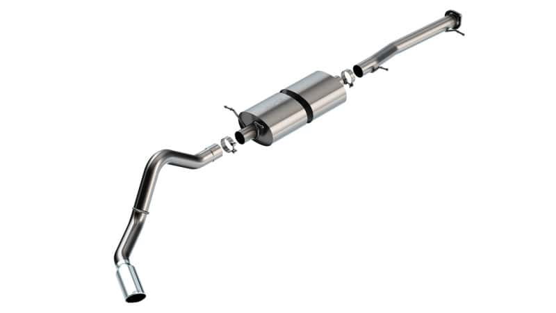 Borla — Borla 20-22 Chevrolet/GMC Silverado/Sierra 6.6L T-304 SS Cat-Back S-Type Exhaust - Brushed
Cat-Back System - view 1